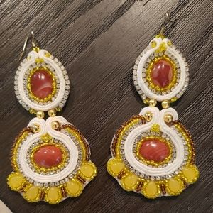 Handmade dangle earrings